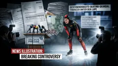 Když se tréninky na ledě změní v boj o peníze: příběh německých sportovců