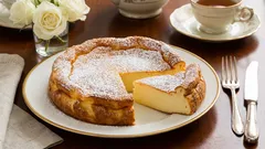 Krémový, lehký, pevný: jogurtový dort bez mouky, který po vychlazení chutná opravdu skvěle.